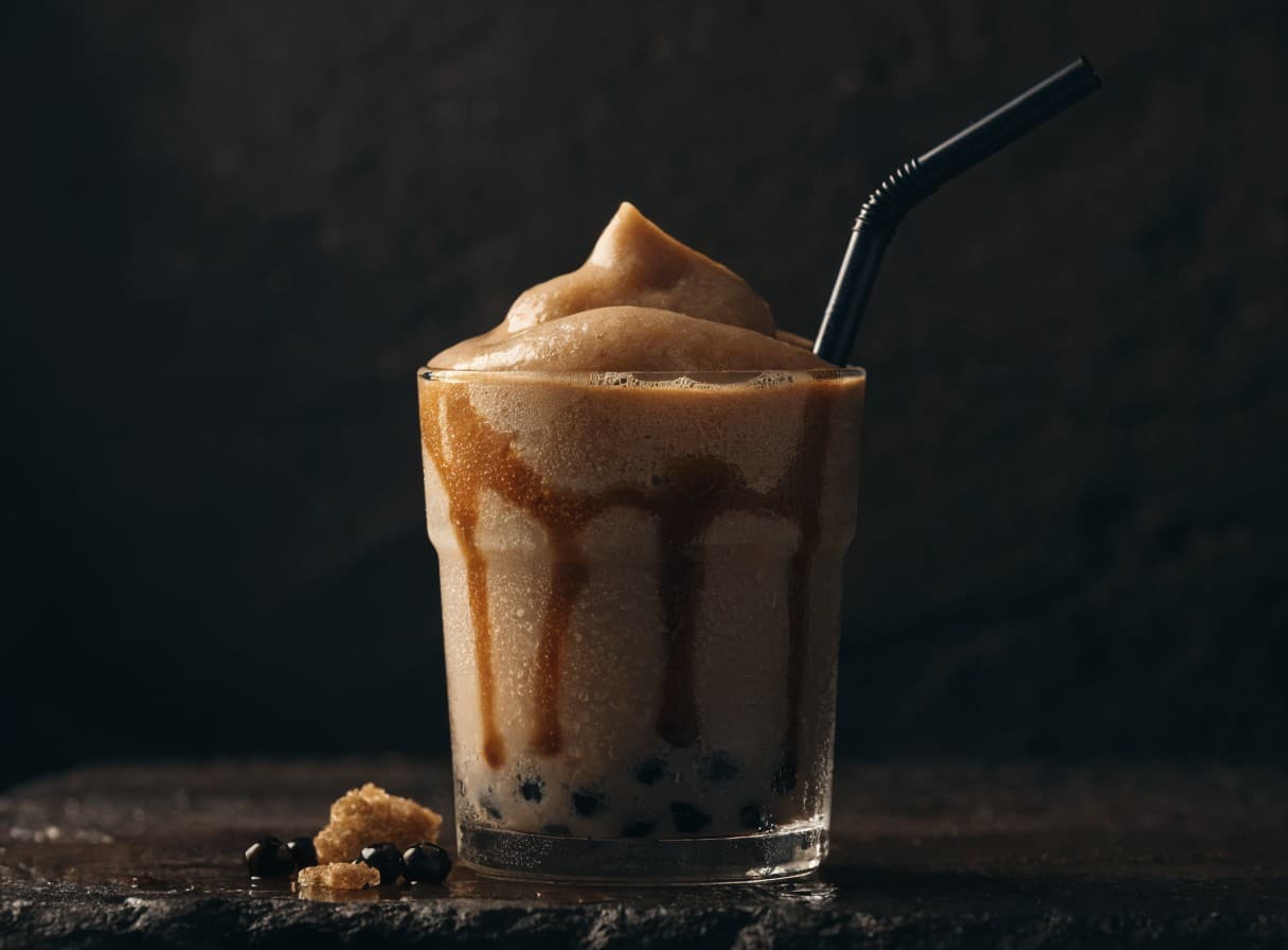 Brown-Sugar-Milchtee-Slush