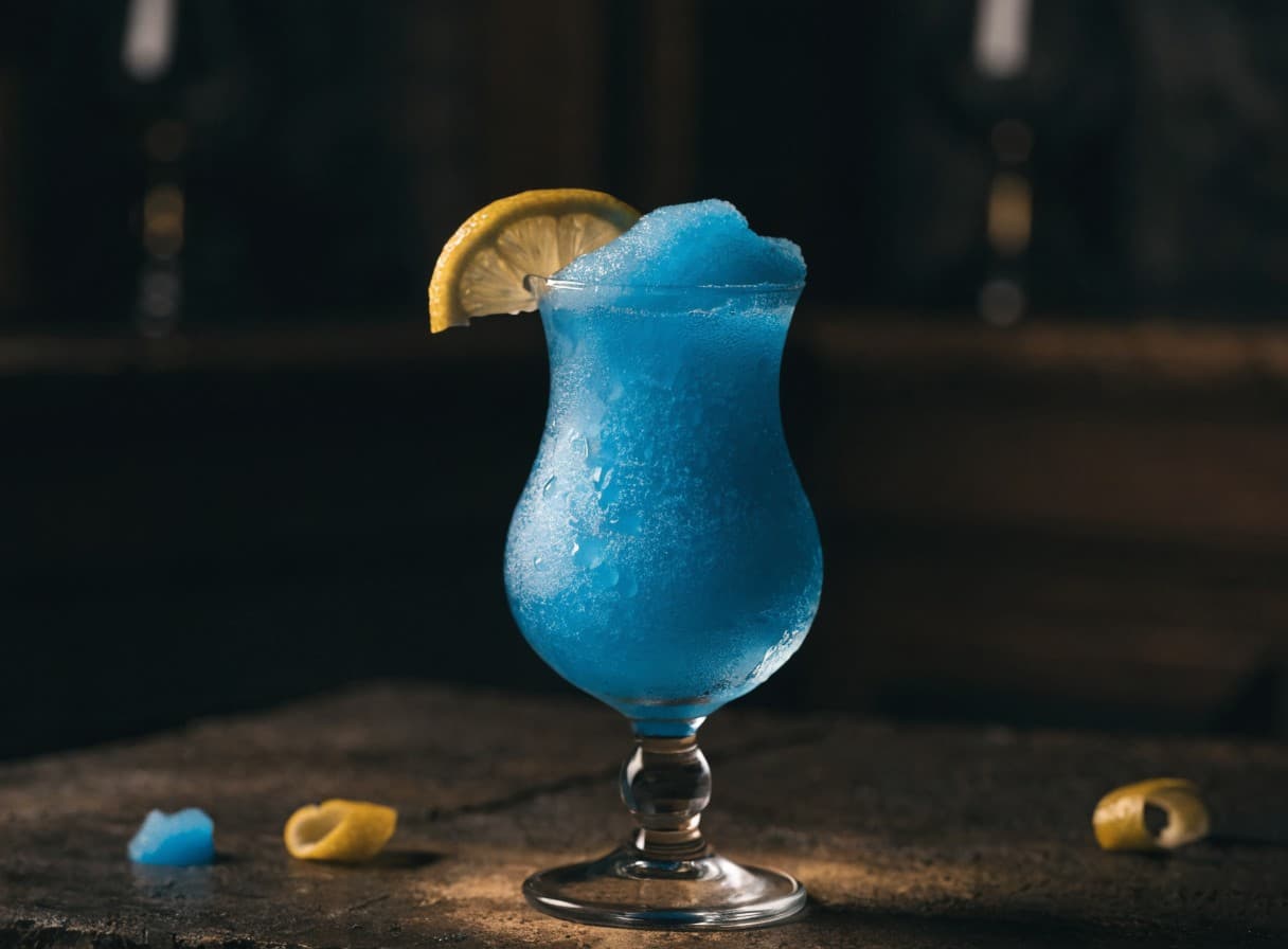 Frozen Blue Lagoon