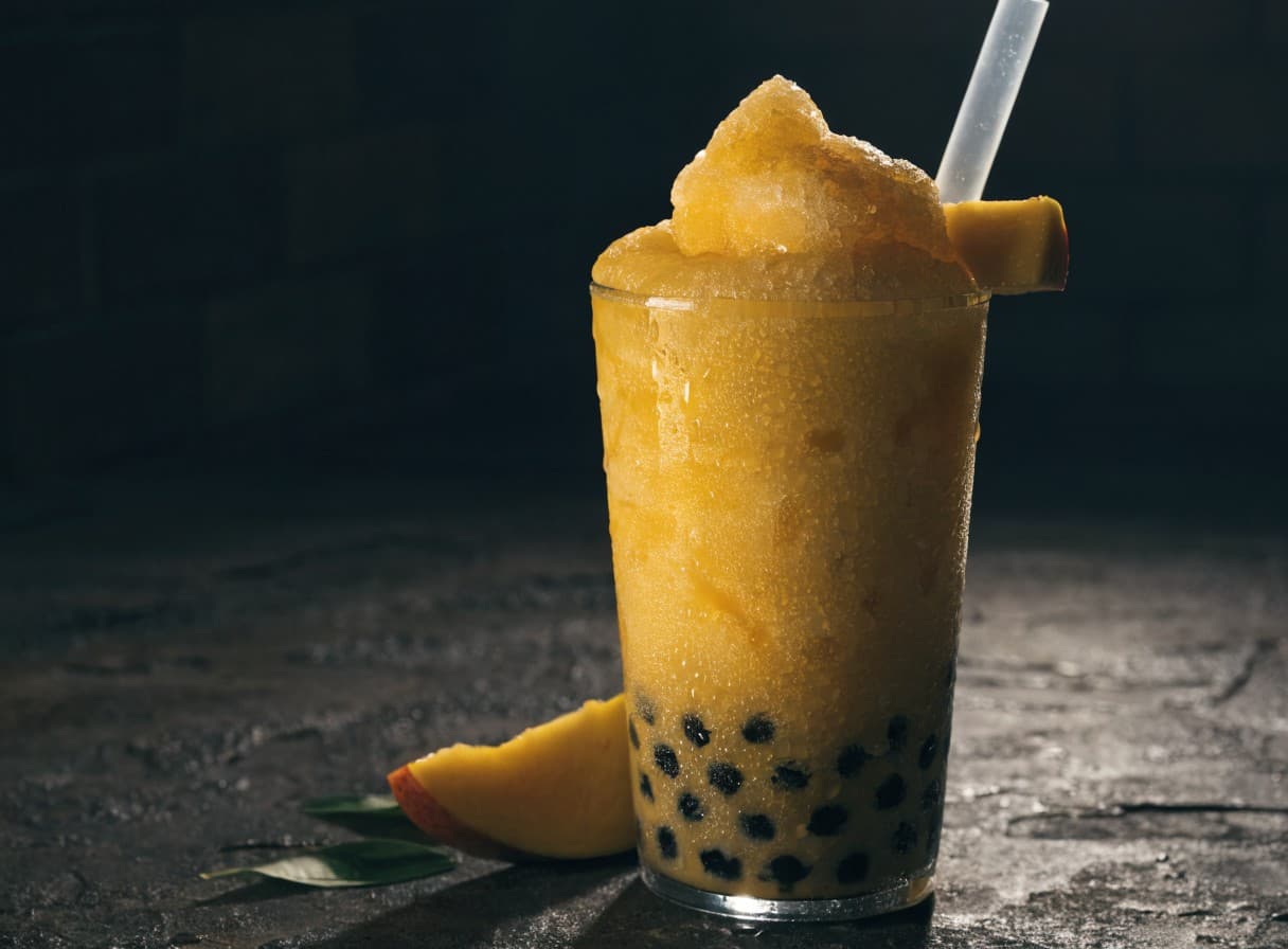Mango-Grüntee-Slush