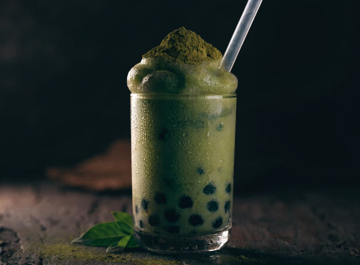 Matcha-Bubble-Slush
