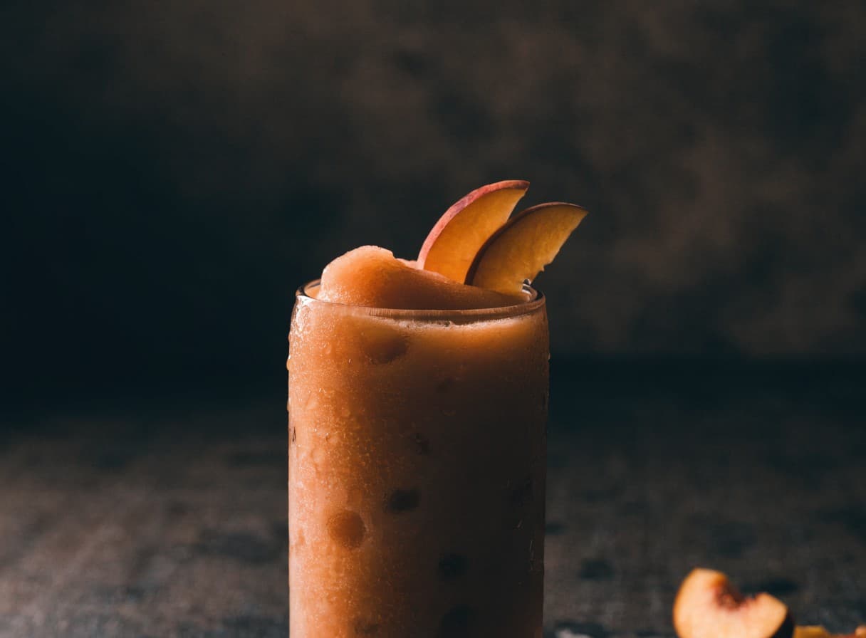 Pfirsich-Aprikose-Slush
