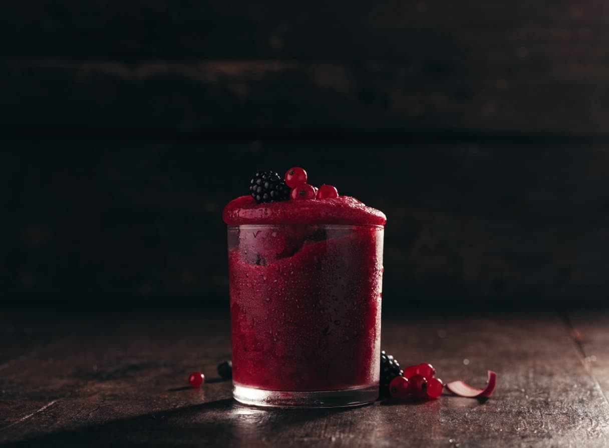 Rote-Bete-Beeren-Slush