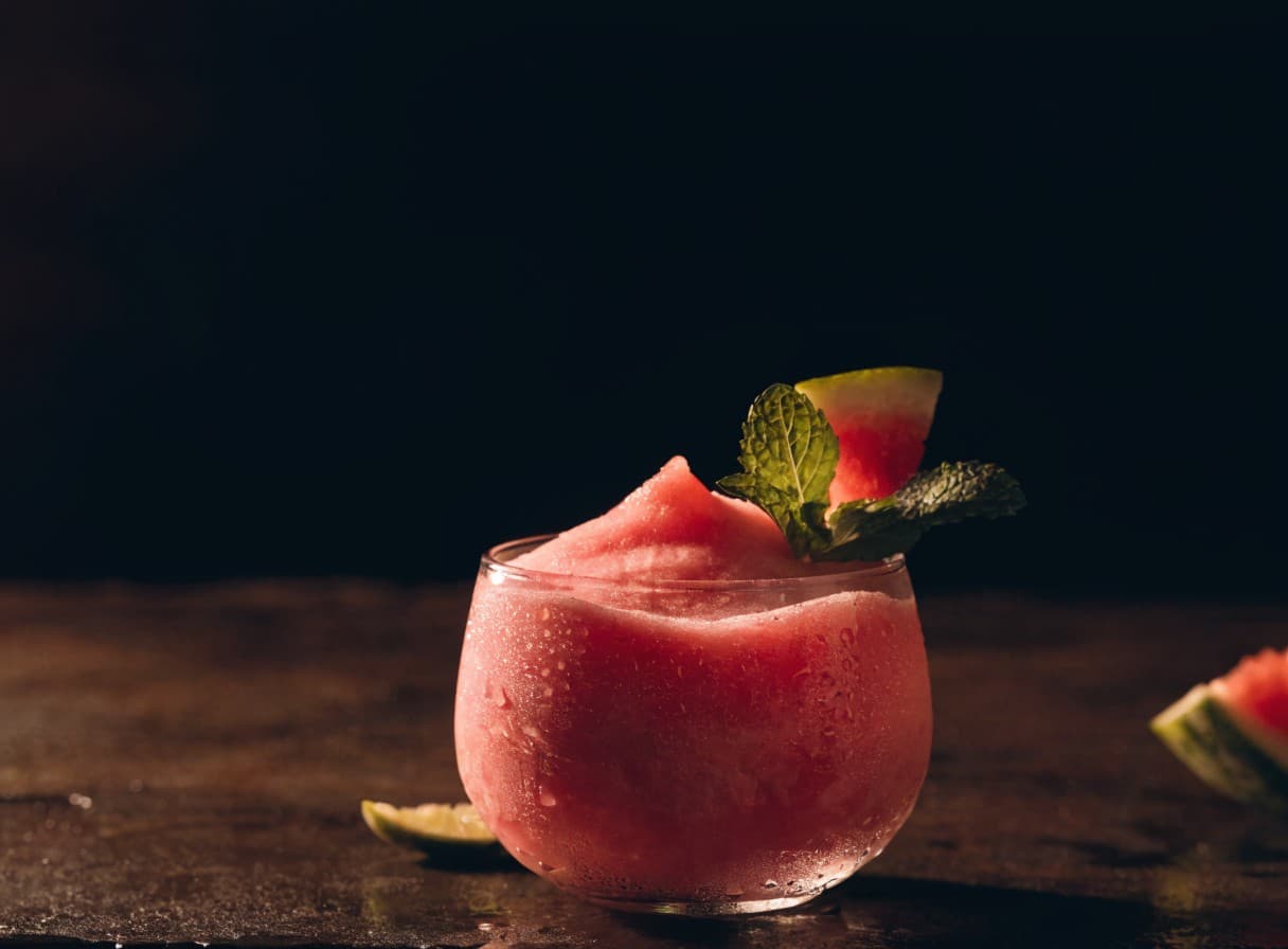 Melonen-Limetten Cooler